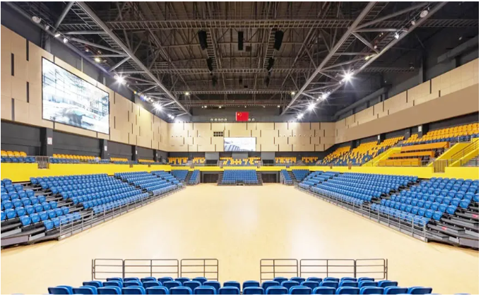 江蘇楊洲廣陵體操館采用EV音響係...